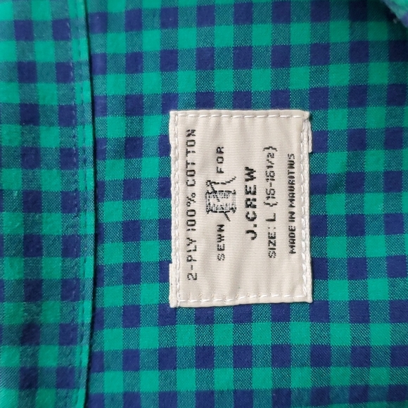J Crew Button Down Dress Shirt Large - Picture 3 of 3